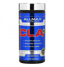 ALLMAX Nutrition, CLA 95, Highest Purity 95% CLA Isomer Yield, 150 Softgels