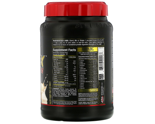 ALLMAX Nutrition, КазеинFX, Ультра-Медленное Высвобождение Белка, Ваниль, 32 унции (907 г) ALLMAX Nutrition, КазеинFX, Ультра-Медленное Высвобождение Белка, Ваниль, 32 унции (907 г)