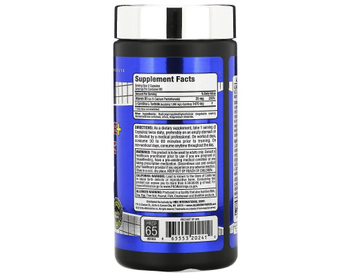ALLMAX Nutrition, L-Carnitine+ Tartrate, 735 mg, 120 Capsules ALLMAX Nutrition, L-Carnitine+ Tartrate, 735 mg, 120 Capsules
