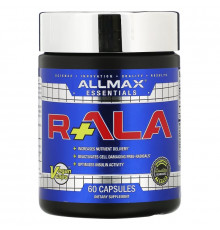ALLMAX Nutrition, R+Alpha Lipoic Acid (Max Potency R+ALA), 150 mg, 60 Capsules