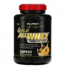 ALLMAX Nutrition, AllWhey Gold, Premium Isolate / Whey Protein Blend, Chocolate Peanut Butter, 5 lbs. (2.27 kg)