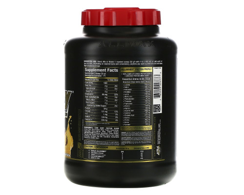 ALLMAX Nutrition, AllWhey Gold, Premium Isolate / Whey Protein Blend, Chocolate Peanut Butter, 5 lbs. (2.27 kg) ALLMAX Nutrition, AllWhey Gold, Premium Isolate / Whey Protein Blend, Chocolate Peanut Butter, 5 lbs. (2.27 kg)