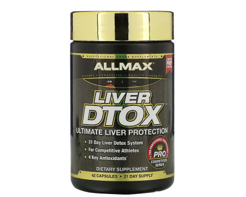 ALLMAX Nutrition, Liver Dtox, 42 Capsules ALLMAX Nutrition, Liver Dtox, 42 Capsules