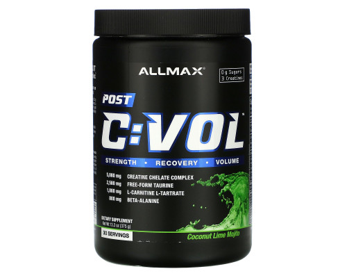 ALLMAX Nutrition, CVOL, Coconut Lime Mojito, 13.2 oz (375 g) ALLMAX Nutrition, CVOL, Coconut Lime Mojito, 13.2 oz (375 g)