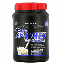 ALLMAX Nutrition, AllWhey Classic, Белковая Смесь с Изолятом Сывороточного Протеина, Французская Ваниль, 2 фунта ( 907 г)