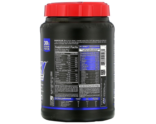 ALLMAX Nutrition, AllWhey Classic, Белковая Смесь с Изолятом Сывороточного Протеина, Французская Ваниль, 2 фунта ( 907 г) ALLMAX Nutrition, AllWhey Classic, Белковая Смесь с Изолятом Сывороточного Протеина, Французская Ваниль, 2 фунта ( 907 г)