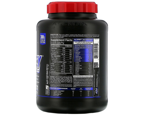 ALLMAX Nutrition, AllWhey Classic, Pure Whey Protein Blend, Cookies & Cream, 80 oz (2.27 kg) ALLMAX Nutrition, AllWhey Classic, Pure Whey Protein Blend, Cookies & Cream, 80 oz (2.27 kg)