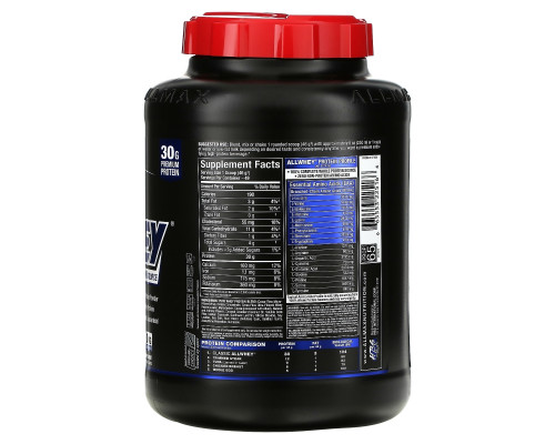 ALLMAX Nutrition, AllWhey Classic, Pure Whey Protein Blend, Chocolate, 5 lbs (2.27 kg) ALLMAX Nutrition, AllWhey Classic, Pure Whey Protein Blend, Chocolate, 5 lbs (2.27 kg)