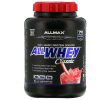 ALLMAX Nutrition, Классический Сывороточный Протеин, Смесь Чистого Сывороточного Протеина, Клубника, 5 фунтов (2.27 кг)