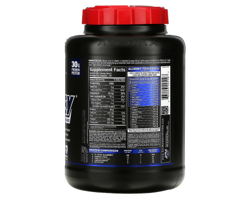 ALLMAX Nutrition, AllWhey Classic, Pure Whey Protein Blend, Chocolate Peanut Butter, 5 фунтов (2.27 кг) ALLMAX Nutrition, AllWhey Classic, Pure Whey Protein Blend, Chocolate Peanut Butter, 5 фунтов (2.27 кг)