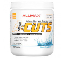 Для похудения и контроля веса ALLMAX, ACUTS, энергетический напиток с аминокислотами, голубая малина, 210 г (7,4 унции)