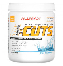 Для похудения и контроля веса ALLMAX, ACUTS, энергетический напиток с аминокислотами, голубая малина, 210 г (7,4 унции)