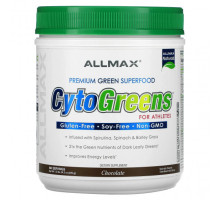 Суперфуды CytoGreens, Premium Green Superfood for Athletes, Chocolate, 1.5 lbs (690 g)