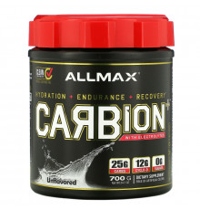 ALLMAX Nutrition, CARBion+ with Electrolytes, Unflavored, 29.6 oz (840 g)