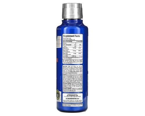 ALLMAX, Liquid L-Carnitine 1500, Blue Raspberry, 16 oz (473 ml) ALLMAX, Liquid L-Carnitine 1500, Blue Raspberry, 16 oz (473 ml)