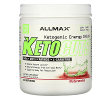 ALLMAX Nutrition, KetoCuts, кетогенный энергетический напиток, арбуз, 8,47 унции (240 г)