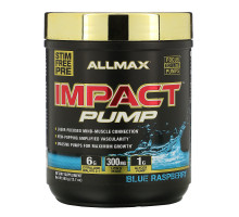 ALLMAX Nutrition, Impact Pump, Blue Raspberry, 12.7 oz (360 g)