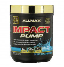 ALLMAX Nutrition, Impact Pump, Blue Raspberry, 12.7 oz (360 g)