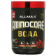 Аминокислоты ALLMAX, AMINOCORE BCAA, смесь для роста мышц, фруктовый пунш, 315 г (0,69 фунта)