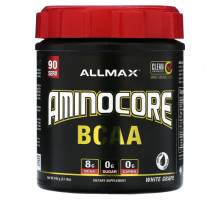 Аминокислоты ALLMAX, AMINOCORE BCAA, белый виноград, 945 г (2,1 фунта)