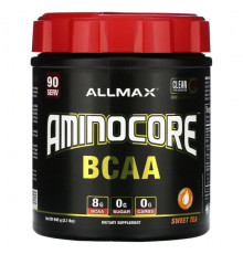 Аминокислоты ALLMAX, AMINOCORE BCAA, сладкий чай, 945 г (2,1 фунта)