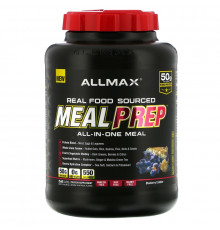 ALLMAX Nutrition, Real Food Sourced Meal Prep, All-in-One Meal, BlueBerry Cobbler, 5.6 lb (2.54 kg)