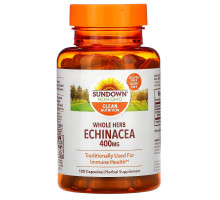 Sundown Naturals, Эхинацея, 400 мг, 100 капсул