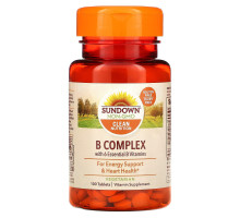 Sundown Naturals, Комплекс В, 100 таблеток