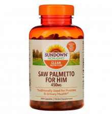 Sundown Naturals, Whole Herb, серенойя, 450 мг, 250 капсул