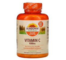 Sundown Naturals, Витамин C, 1000 мг, 300 капсуловидных таблеток