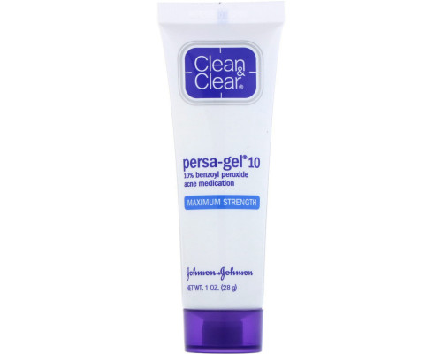 Clean & Clear, Persa-Gel 10, максимальная сила, 1 унц. (28 г) Clean & Clear, Persa-Gel 10, максимальная сила, 1 унц. (28 г)