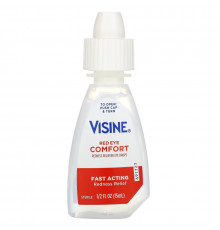 Visine, Red Eye Comfort, Redness Reliever Eye Drops, 1/2 fl oz (15 ml)