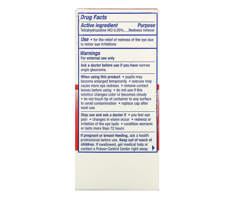 Visine, Red Eye Comfort, Redness Reliever Eye Drops, 1/2 fl oz (15 ml) Visine, Red Eye Comfort, Redness Reliever Eye Drops, 1/2 fl oz (15 ml)