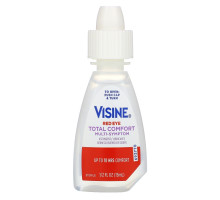 Visine, Red Eye Total Comfort, Multi-Symptom Eye Drops, 1/2 fl oz (15 ml)