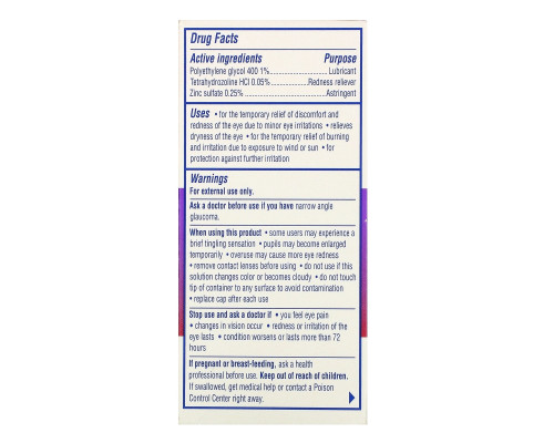 Visine, Red Eye Total Comfort, Multi-Symptom Eye Drops, 1/2 fl oz (15 ml) Visine, Red Eye Total Comfort, Multi-Symptom Eye Drops, 1/2 fl oz (15 ml)