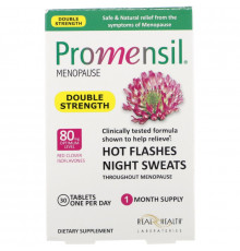 Promensil, Menopause, двойная сила, 30 таблеток