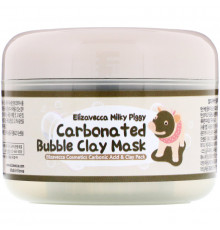 Elizavecca, Milky Piggy Carbonated Bubble Clay Mask, 100 g