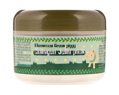 Elizavecca, Green Piggy, Collagen Jelly Pack, 3.53 oz (100 g) Elizavecca, Green Piggy, Collagen Jelly Pack, 3.53 oz (100 g)