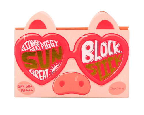 Elizavecca, Milky Piggy, отличный солнцезащитный карандаш, фактор защиты SPF 50+, PA +++, 0,78 унции (22 г) Elizavecca, Milky Piggy, отличный солнцезащитный карандаш, фактор защиты SPF 50+, PA +++, 0,78 унции (22 г)