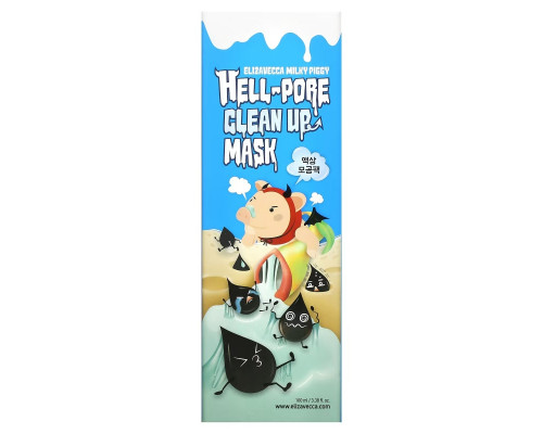 Elizavecca, Milky Piggy, Hell-Pore, Clean Up Beauty Mask, 3.38 fl oz (100 ml) Elizavecca, Milky Piggy, Hell-Pore, Clean Up Beauty Mask, 3.38 fl oz (100 ml)
