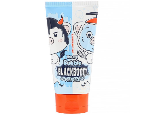 Elizavecca, Milky Piggy, Hell-Pore, Bubble Blackboom Charcoal Pore Pack, 5.07 fl oz (150 ml) Elizavecca, Milky Piggy, Hell-Pore, Bubble Blackboom Charcoal Pore Pack, 5.07 fl oz (150 ml)