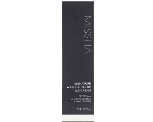 Missha, Signature Wrinkle Fill Up B.B. Cream, SPF37 / PA++, No.21, 1.55 oz (44 g) Missha, Signature Wrinkle Fill Up B.B. Cream, SPF37 / PA++, No.21, 1.55 oz (44 g)