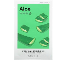 Missha, Airy Fit Beauty Sheet Mask, Aloe, 1 Sheet, 19 g