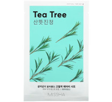 Missha, Тканевая маска Airy Fit Beauty Sheet Mask, Tea Tree, 1 лист, 19 г