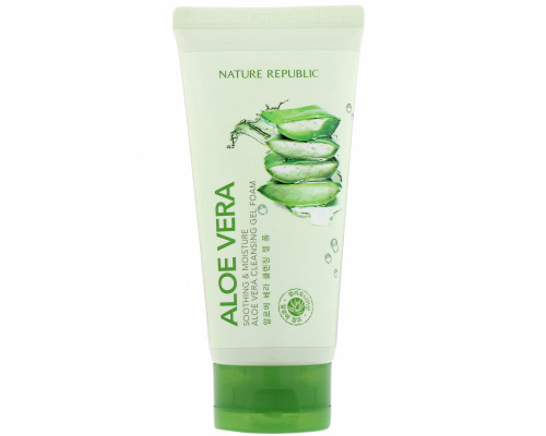 Nature Republic, Soothing & Moisture Aloe Vera Cleansing Gel Foam, 5.07 fl oz (150 ml) Nature Republic, Soothing & Moisture Aloe Vera Cleansing Gel Foam, 5.07 fl oz (150 ml)