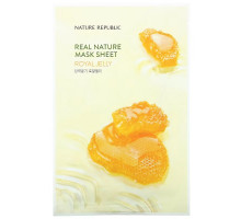 Nature Republic, Real Nature Beauty Mask Sheet, Royal Jelly, 1 Sheet, 0.77 fl oz (23 ml)
