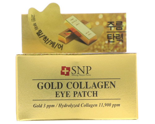 SNP, Gold Collagen, Eye Patch, 60 Patches SNP, Gold Collagen, Eye Patch, 60 Patches
