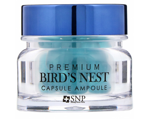SNP, Premium Bird's Nest, ампульные капсулы с экстрактом ласточкиного гнезда, 30 шт. SNP, Premium Bird's Nest, ампульные капсулы с экстрактом ласточкиного гнезда, 30 шт.