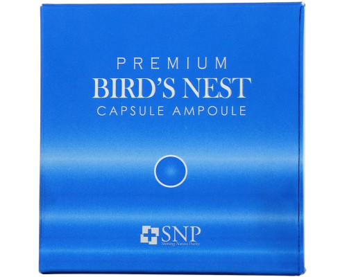 SNP, Premium Bird's Nest, ампульные капсулы с экстрактом ласточкиного гнезда, 30 шт. SNP, Premium Bird's Nest, ампульные капсулы с экстрактом ласточкиного гнезда, 30 шт.