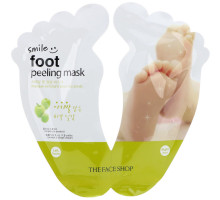 The Face Shop, Носки для пилинга Smile, 1 пара, 0,67 ж. унц. (20 мл) каждая
